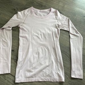 Lululemon long sleeve swiftly top sz 6
